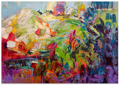 Botanic Radiance - Stretched Canvas, Poster or Fine Art Print I Heart Wall Art