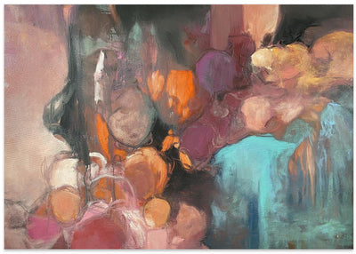 A Piece of My Heart - Stretched Canvas, Poster or Fine Art Print I Heart Wall Art