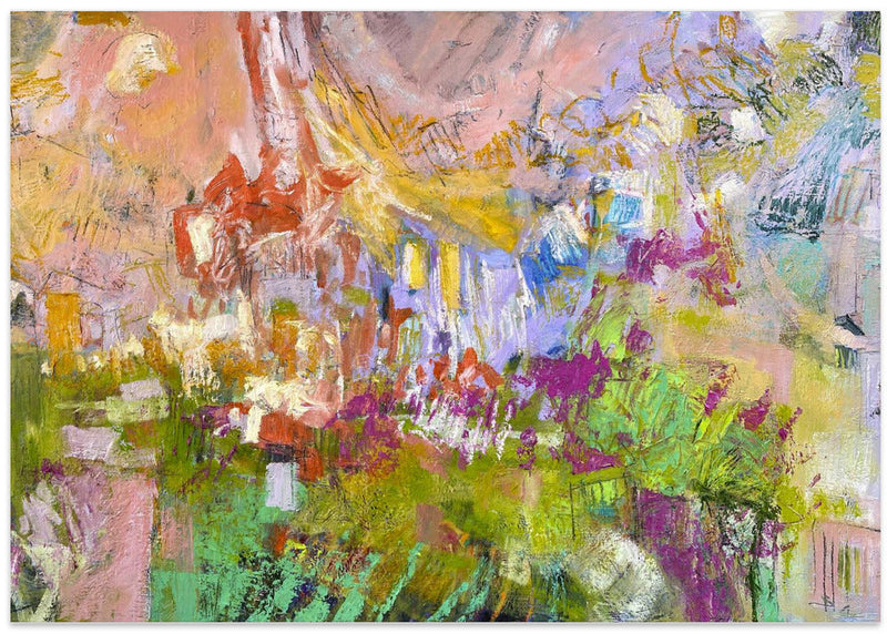 Vibrant Whirlwind - Stretched Canvas, Poster or Fine Art Print I Heart Wall Art