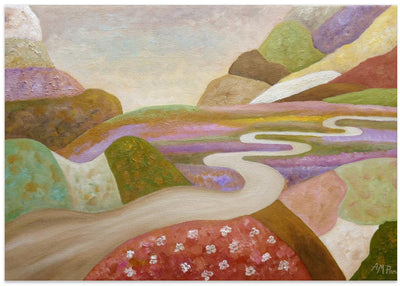 Through the Lull Fields - Stretched Canvas, Poster or Fine Art Print I Heart Wall Art