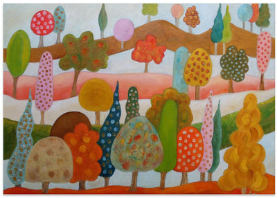 Autumn Joy - Stretched Canvas, Poster or Fine Art Print I Heart Wall Art