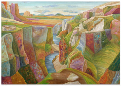 Take a Deep Breath - Stretched Canvas, Poster or Fine Art Print I Heart Wall Art