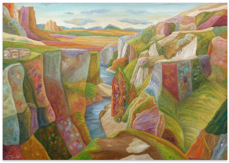 Take a Deep Breath - Stretched Canvas, Poster or Fine Art Print I Heart Wall Art