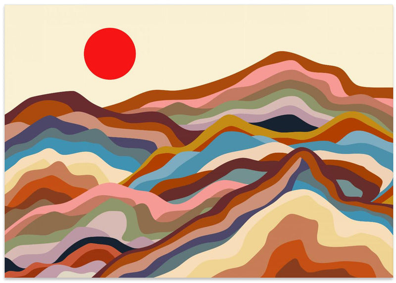 Earthen Majesty - Stretched Canvas, Poster or Fine Art Print I Heart Wall Art