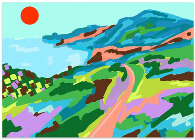 Vivid Vistas - Stretched Canvas, Poster or Fine Art Print I Heart Wall Art