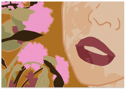 Purple Passion - Stretched Canvas, Poster or Fine Art Print I Heart Wall Art