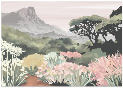 Kirstenbosch Dreaming, Kirstenbosch Gardens, Cape Town, South Africa - Stretched Canvas, Poster or Fine Art Print I Heart Wall Art