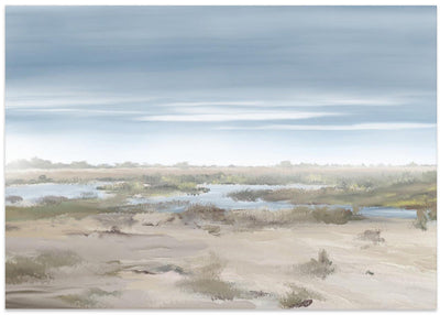 The Misty Rising, Caprivi, Botswana - Stretched Canvas, Poster or Fine Art Print I Heart Wall Art