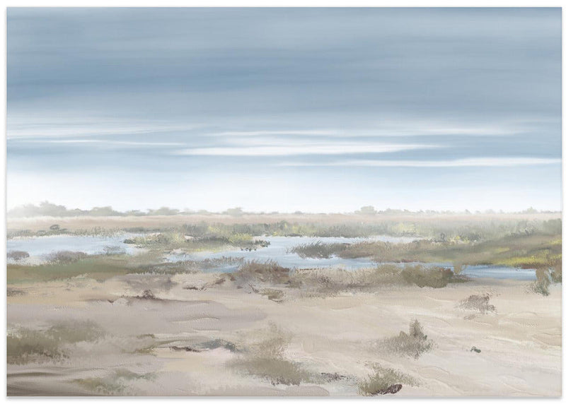 The Misty Rising, Caprivi, Botswana - Stretched Canvas, Poster or Fine Art Print I Heart Wall Art