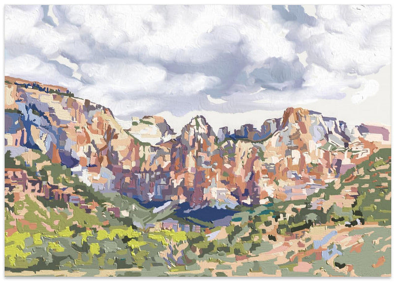 Gathered Peaks, Yosemite National Park - Stretched Canvas, Poster or Fine Art Print I Heart Wall Art