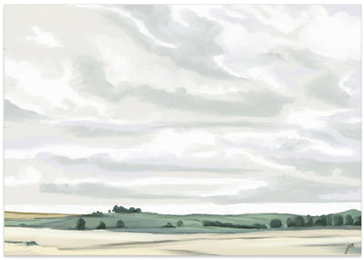 Tranquil Horizons - Stretched Canvas, Poster or Fine Art Print I Heart Wall Art