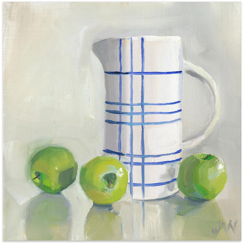 Lauren S Still Life - Square Stretched Canvas, Poster or Fine Art Print I Heart Wall Art