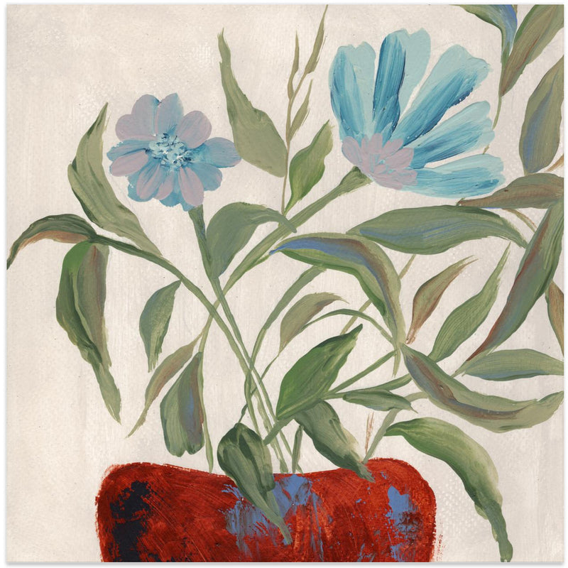 Amour ll - Square Stretched Canvas, Poster or Fine Art Print I Heart Wall Art