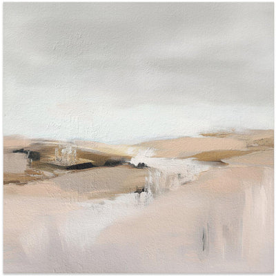 Farm View - Square Stretched Canvas, Poster or Fine Art Print I Heart Wall Art