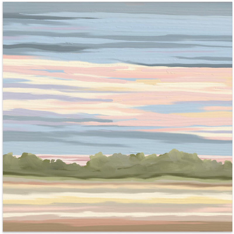 Streaking, Caprivi, Botswana - Square Stretched Canvas, Poster or Fine Art Print I Heart Wall Art