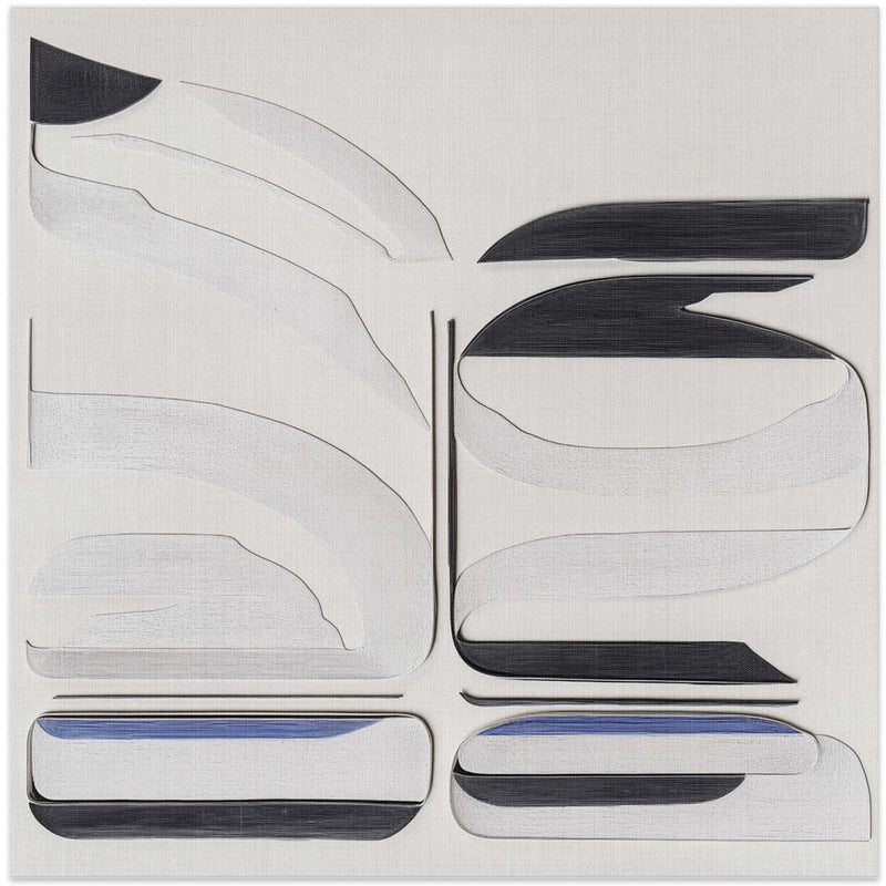 Balance I - Square Stretched Canvas, Poster or Fine Art Print I Heart Wall Art