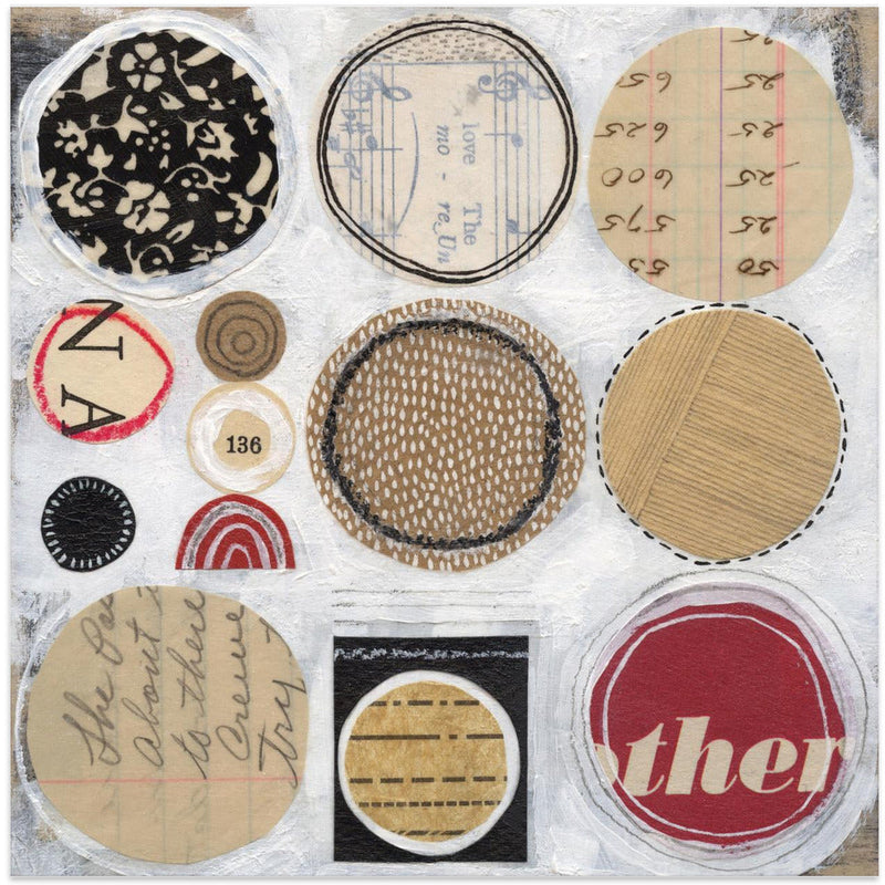 Ship Shape - Square Stretched Canvas, Poster or Fine Art Print I Heart Wall Art