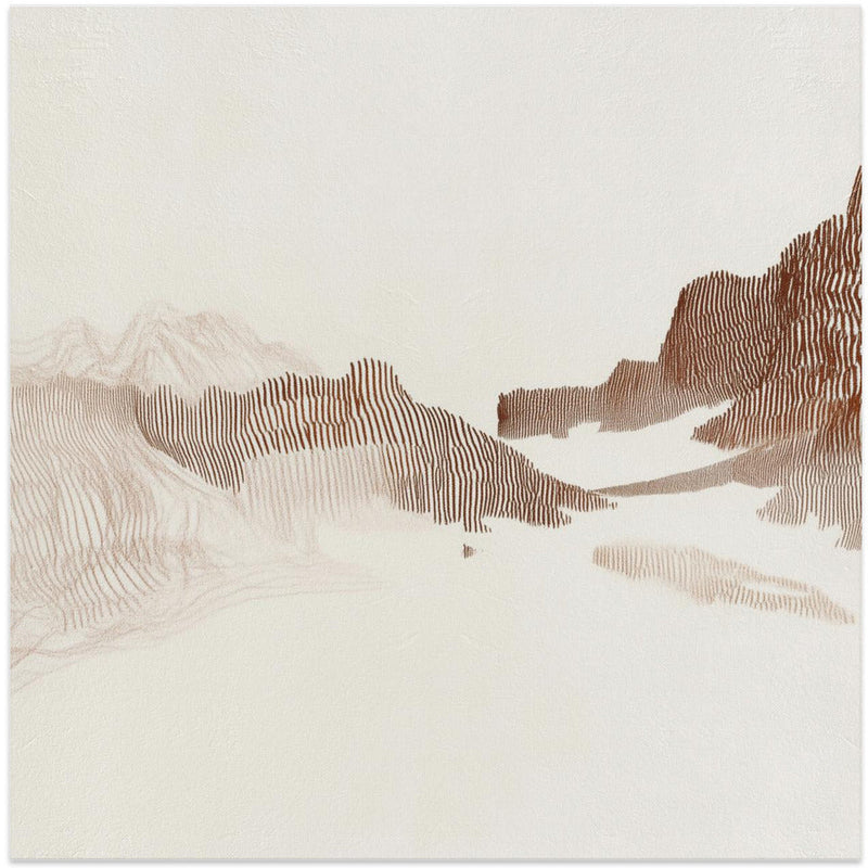 Peaceful nature II - Square Stretched Canvas, Poster or Fine Art Print I Heart Wall Art