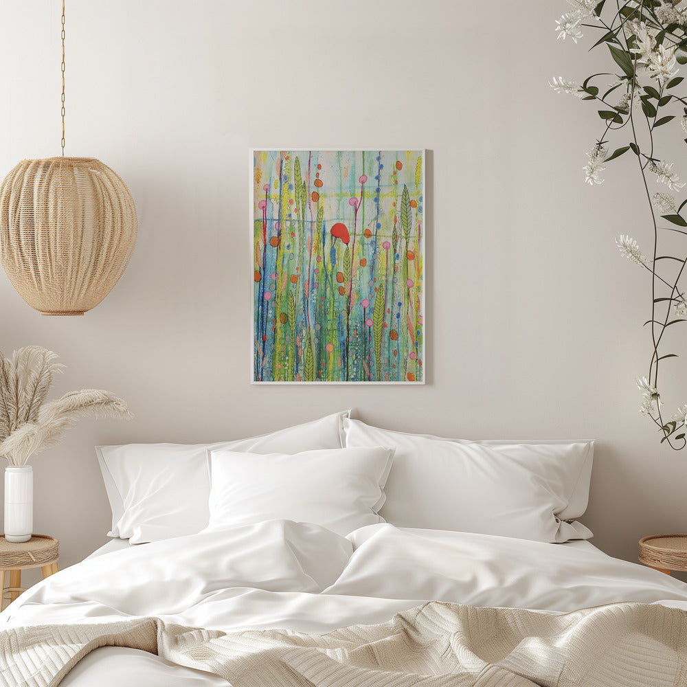 Preparer Son Nid Sylvie Demers - Stretched Canvas, Poster or Fine Art Print I Heart Wall Art
