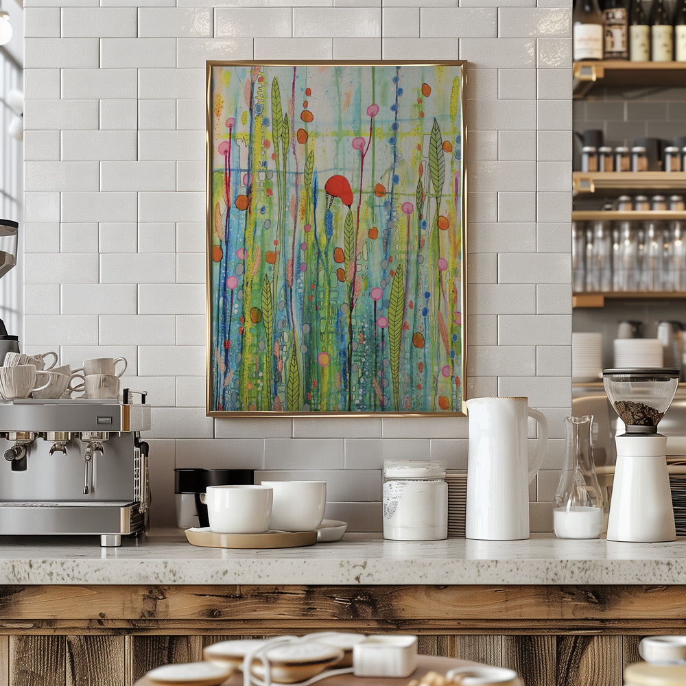 Preparer Son Nid Sylvie Demers - Stretched Canvas, Poster or Fine Art Print I Heart Wall Art
