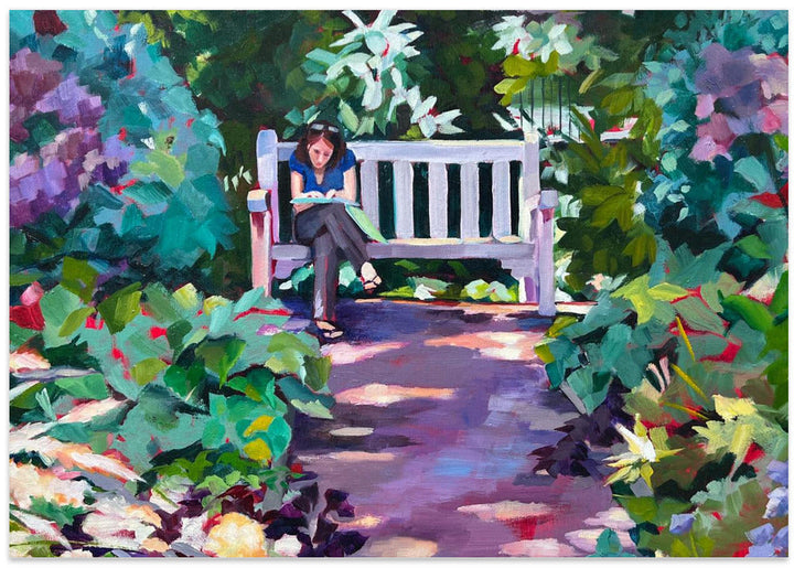 Princeton Garden - Stretched Canvas, Poster or Fine Art Print I Heart Wall Art