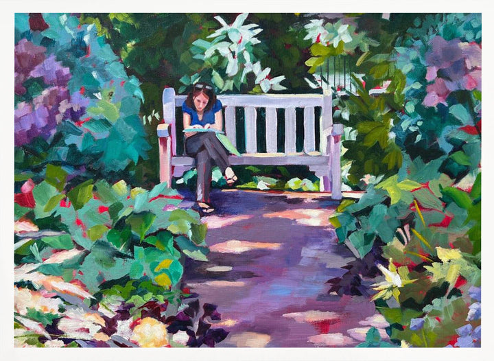 Princeton Garden - Stretched Canvas, Poster or Fine Art Print I Heart Wall Art