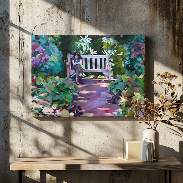 Princeton Garden - Stretched Canvas, Poster or Fine Art Print I Heart Wall Art