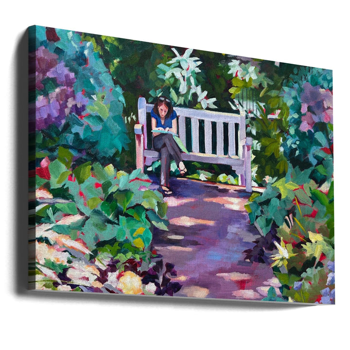 Princeton Garden - Stretched Canvas, Poster or Fine Art Print I Heart Wall Art