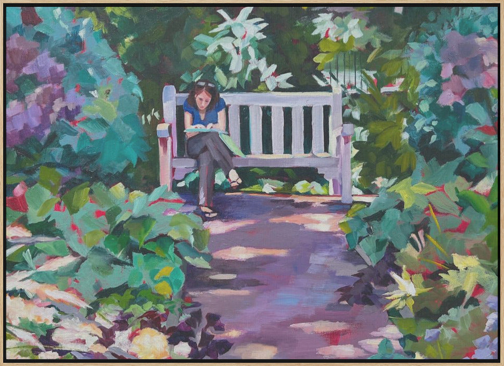 Princeton Garden - Stretched Canvas, Poster or Fine Art Print I Heart Wall Art