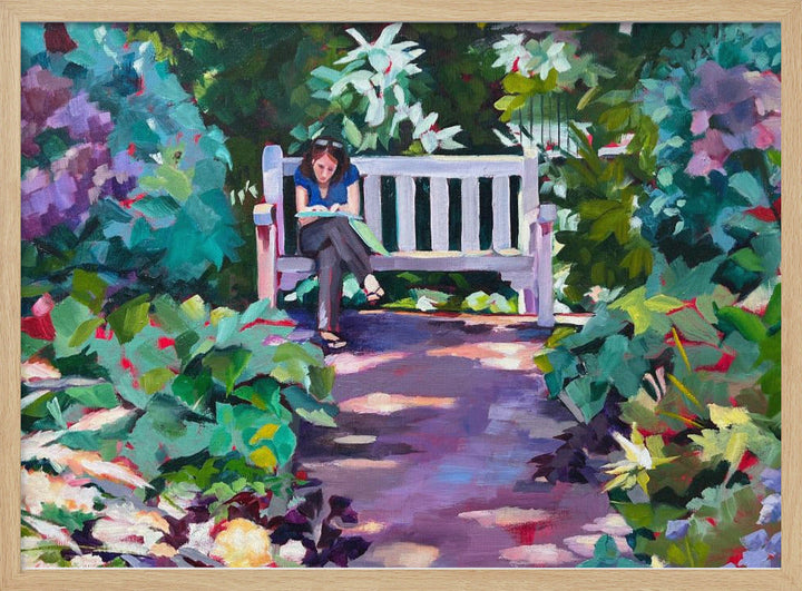 Princeton Garden - Stretched Canvas, Poster or Fine Art Print I Heart Wall Art