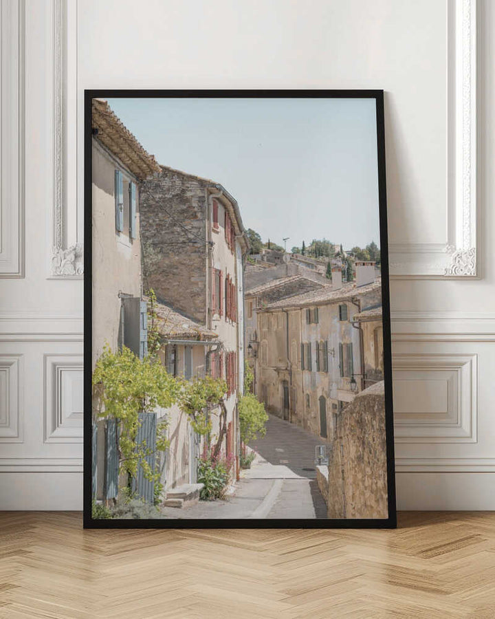 Provence Streets - Stretched Canvas, Poster or Fine Art Print - I Heart Wall Art - Poster Print, Canvas Print or Framed Art Print