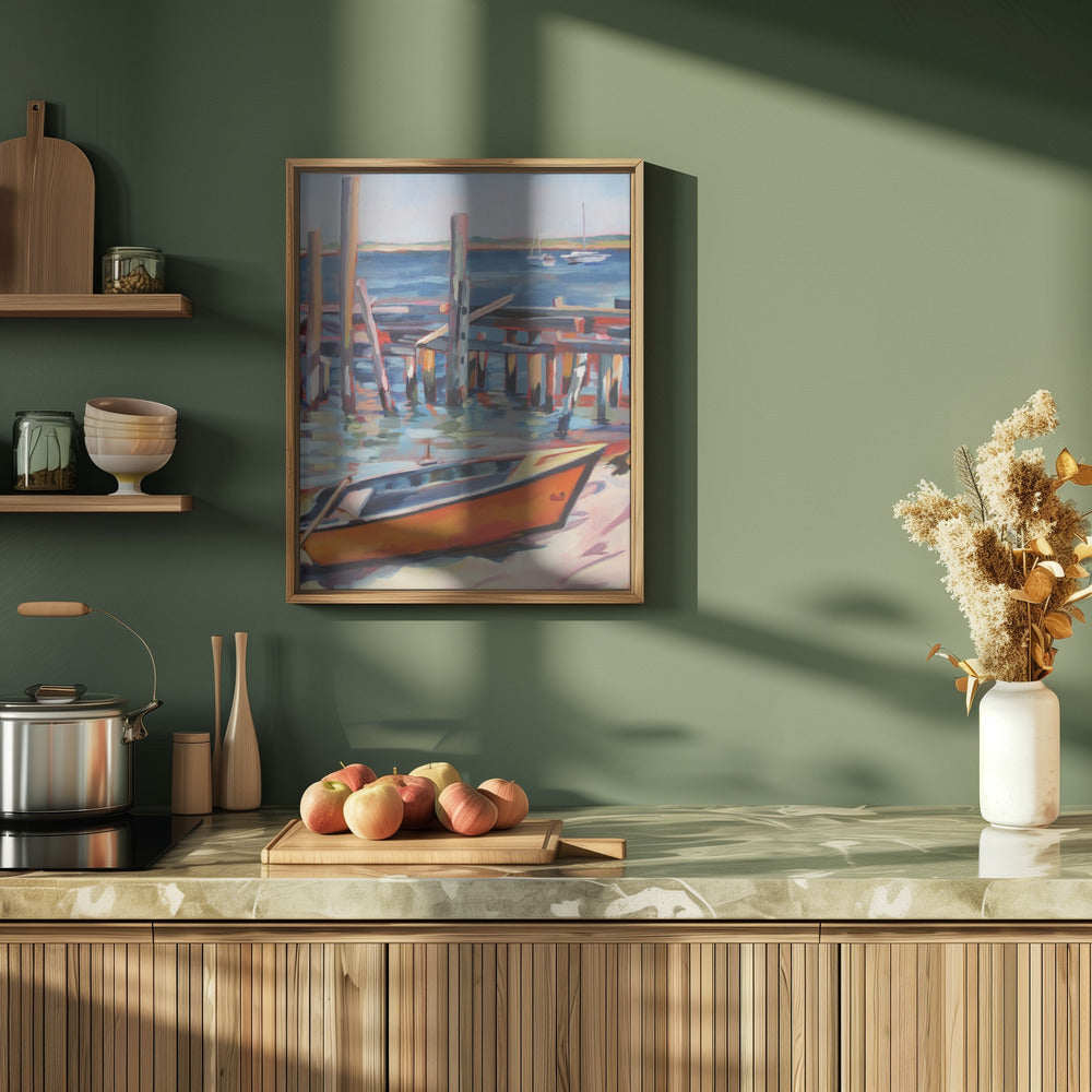 Provincetownharbor - Stretched Canvas, Poster or Fine Art Print I Heart Wall Art