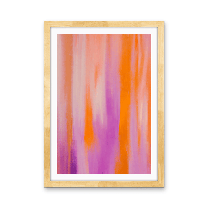 Purple Aura - Abstract Colour Stretched Canvas or Wall Art Print - I Heart Wall Art - Poster Print, Canvas Print or Framed Art Print