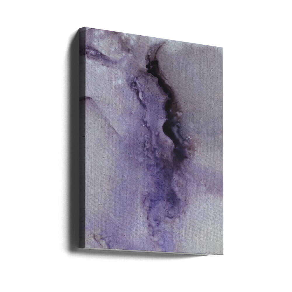 Purple Flow - Stretched Canvas, Poster or Fine Art Print - I Heart Wall Art - Poster Print, Canvas Print or Framed Art Print
