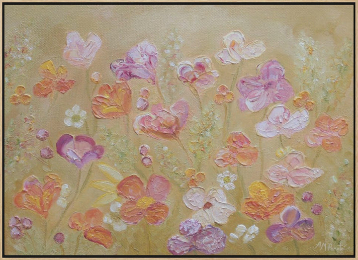 Purple Honey Thrive - Stretched Canvas, Poster or Fine Art Print I Heart Wall Art