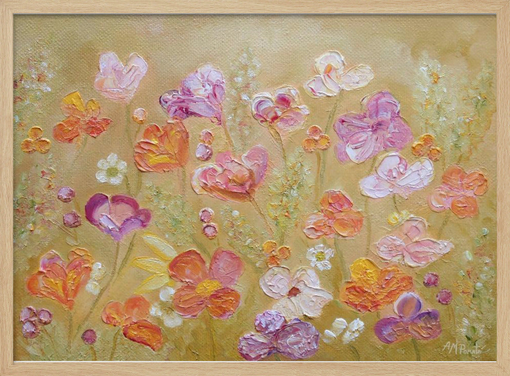 Purple Honey Thrive - Stretched Canvas, Poster or Fine Art Print I Heart Wall Art