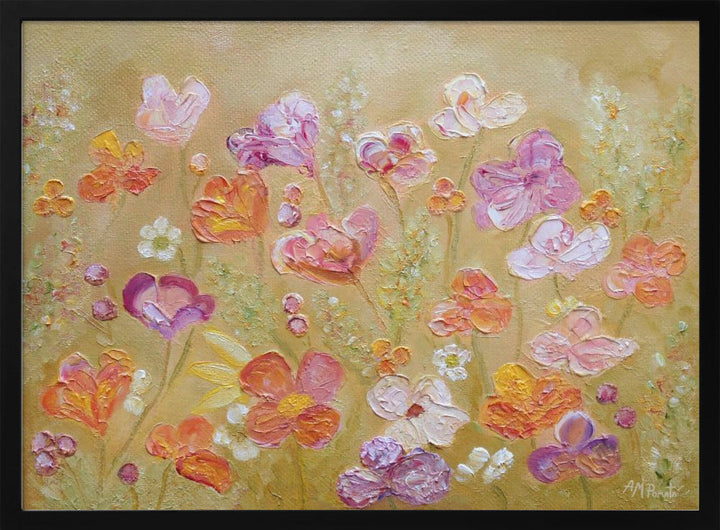 Purple Honey Thrive - Stretched Canvas, Poster or Fine Art Print I Heart Wall Art