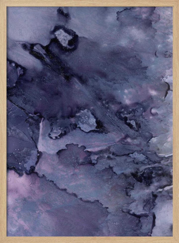 Purple Miracle - Stretched Canvas, Poster or Fine Art Print - I Heart Wall Art - Poster Print, Canvas Print or Framed Art Print