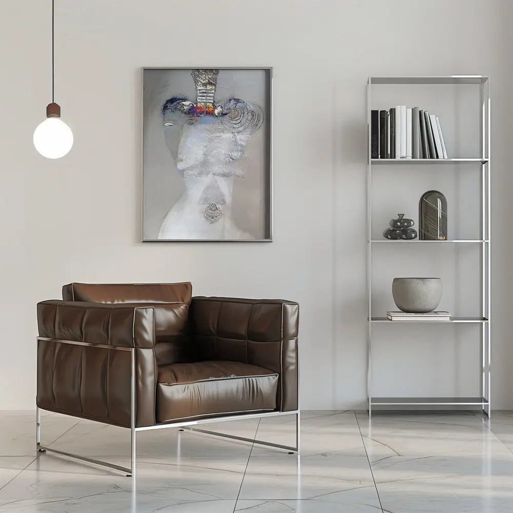 Queen B - Stretched Canvas, Poster or Fine Art Print I Heart Wall Art