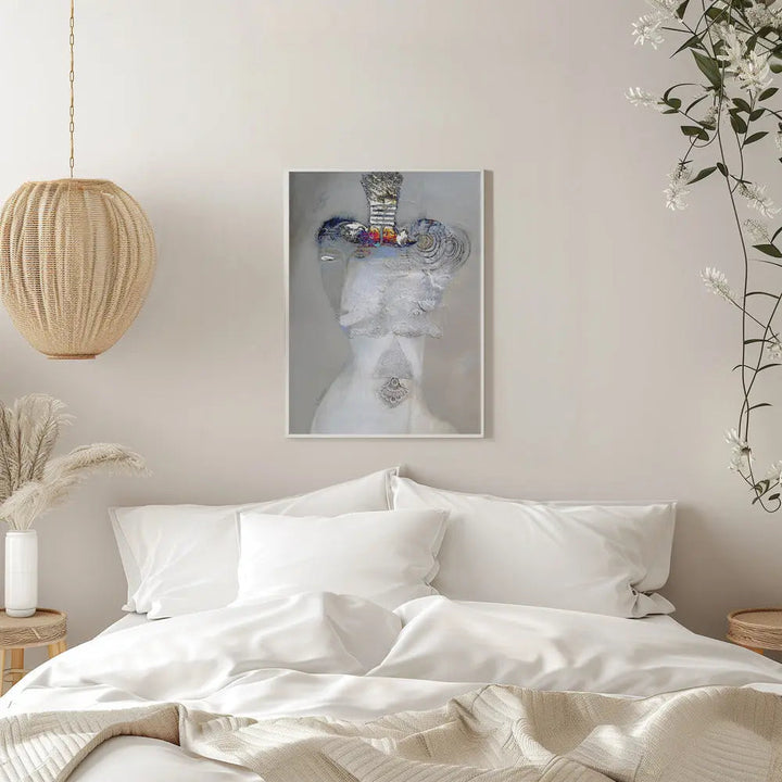 Queen B - Stretched Canvas, Poster or Fine Art Print I Heart Wall Art