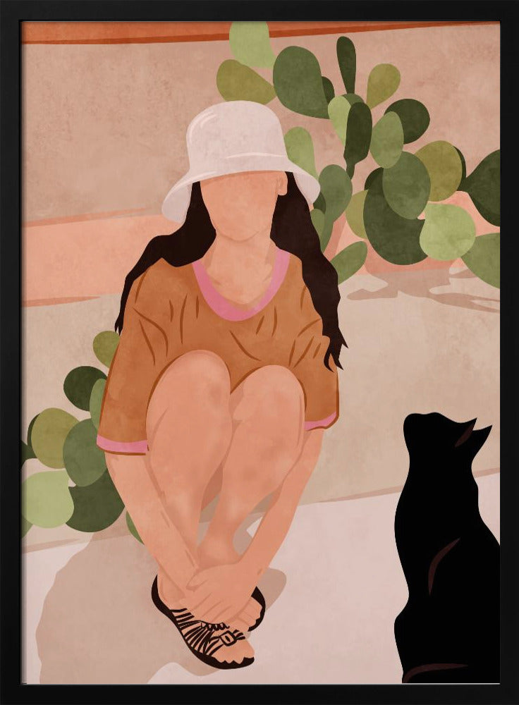 Quiet Afternoon - Stretched Canvas, Poster or Fine Art Print I Heart Wall Art