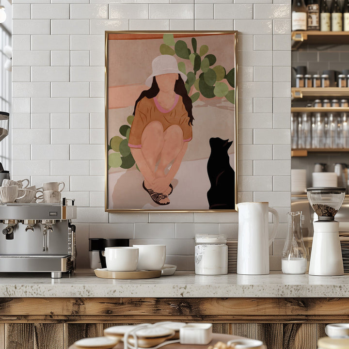 Quiet Afternoon - Stretched Canvas, Poster or Fine Art Print I Heart Wall Art