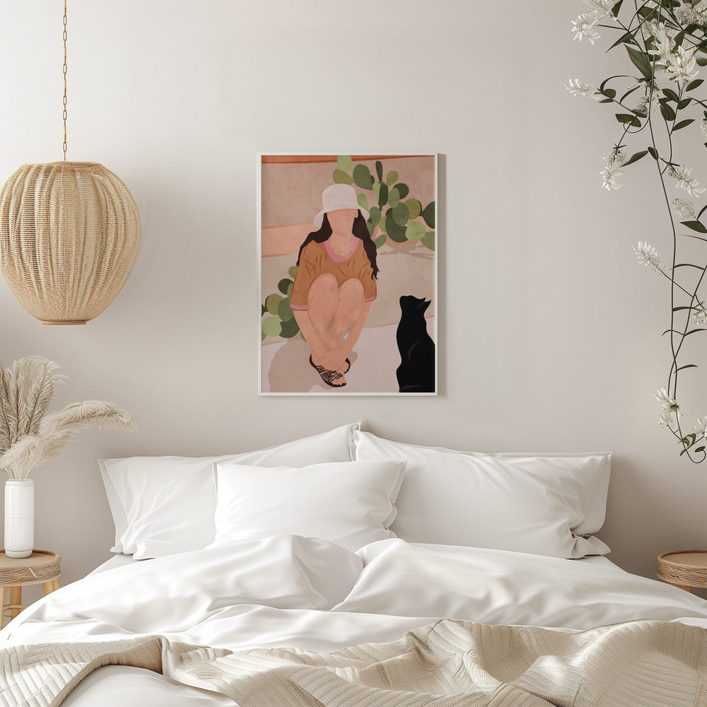 Quiet Afternoon - Stretched Canvas, Poster or Fine Art Print I Heart Wall Art