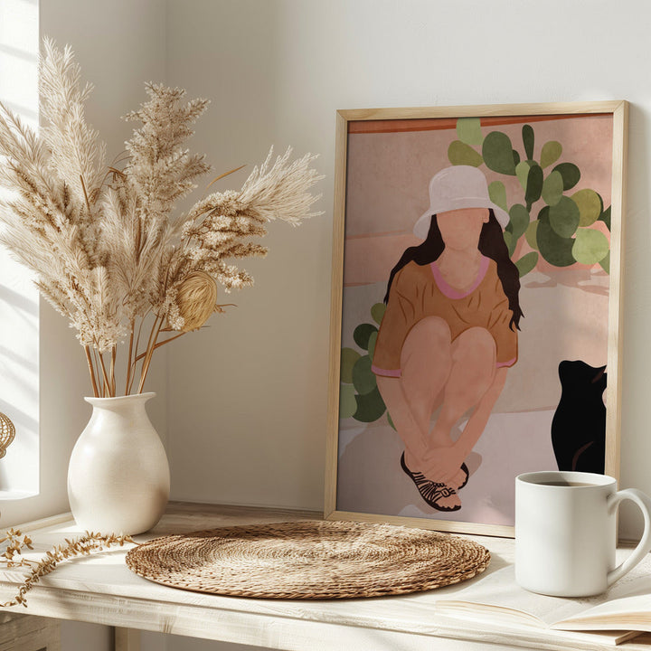 Quiet Afternoon - Stretched Canvas, Poster or Fine Art Print I Heart Wall Art