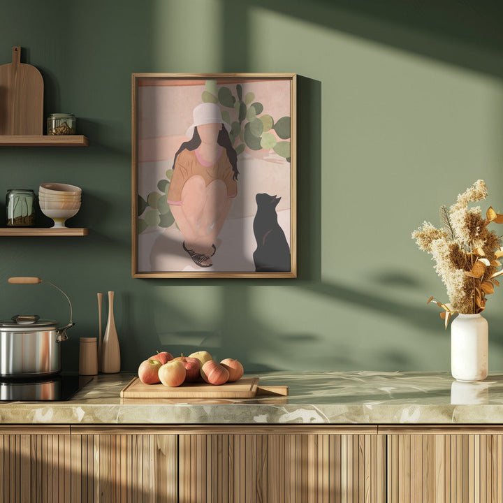 Quiet Afternoon - Stretched Canvas, Poster or Fine Art Print I Heart Wall Art
