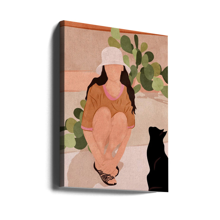 Quiet Afternoon - Stretched Canvas, Poster or Fine Art Print I Heart Wall Art