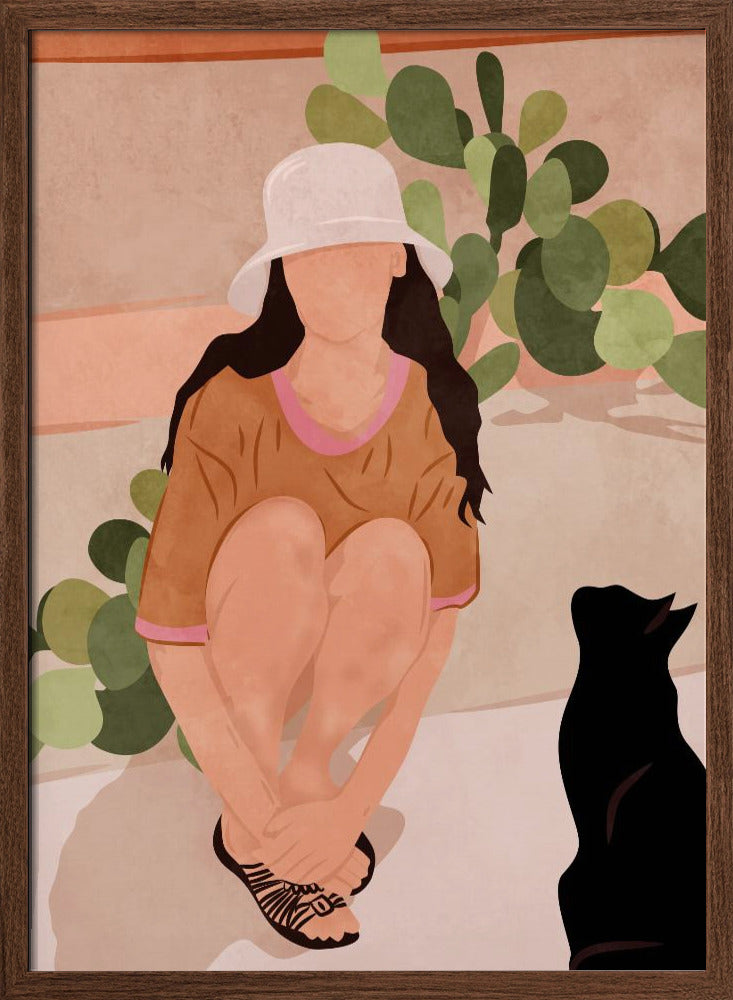 Quiet Afternoon - Stretched Canvas, Poster or Fine Art Print I Heart Wall Art