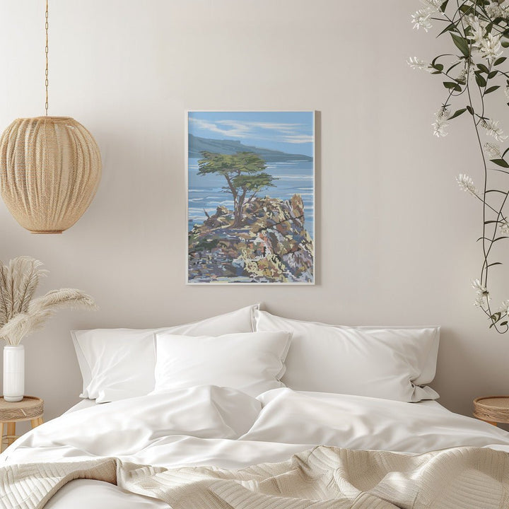 Quiet Sentinel, 17 Mile Drive, California - Stretched Canvas, Poster or Fine Art Print - I Heart Wall Art - Poster Print, Canvas Print or Framed Art Print