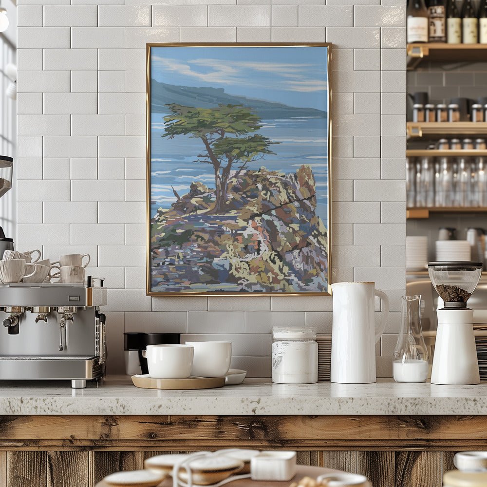 Quiet Sentinel, 17 Mile Drive, California - Stretched Canvas, Poster or Fine Art Print - I Heart Wall Art - Poster Print, Canvas Print or Framed Art Print