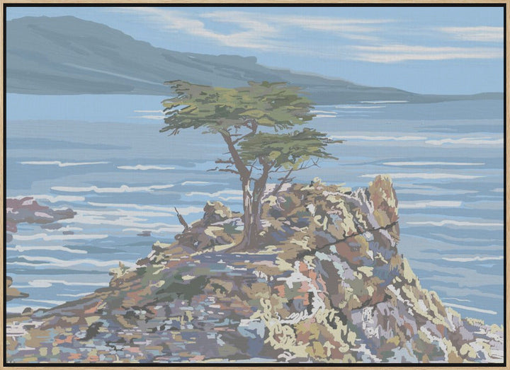 Quiet Sentinel, 17 Mile Drive, California, USA - Stretched Canvas, Poster or Fine Art Print I Heart Wall Art